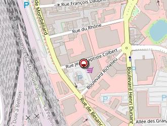 Carte de Total Access à Belfort