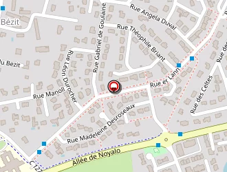 Carte de Coïc Cafés à Theix