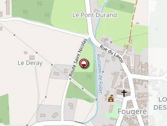 Carte de Bryer à Bauge en anjou