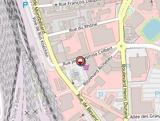 Carte de Maxi Zoo à Belfort