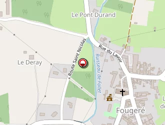 Carte de Lepage Claude à Fougeré