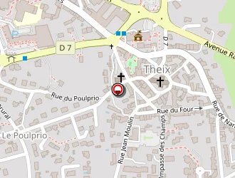 Carte de Auto Moto Cyclo-ecole Celard à Theix