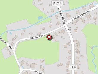 Carte de Simonin à Moffans-et-vacheresse