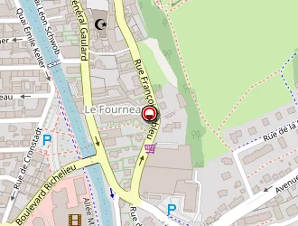 Carte de Leclerc Drive à Belfort