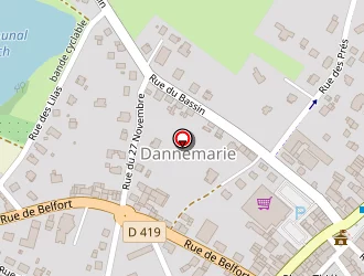 Carte de Honvault Patrick à Dannemarie