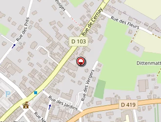 Carte de Schwob Marina à Dannemarie