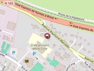 Carte de Carrefour Market Drive à Theix