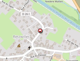Carte de Ecole Maternelle à Retzwiller