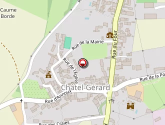 Carte de Salle Polyvalente à Châtel-gérard