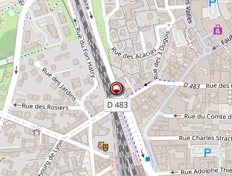 Carte de Murprotec à Belfort