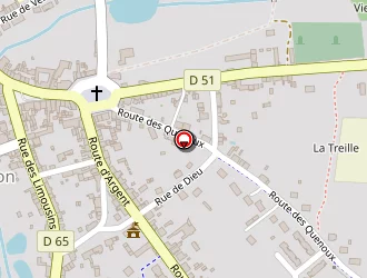 Carte de Salle Polyvalente à Cerdon