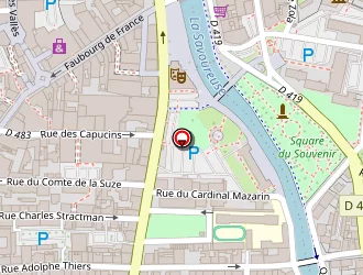 Carte de Tradulis à Belfort