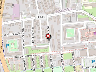 Carte de Bertrand Daniel à Belfort