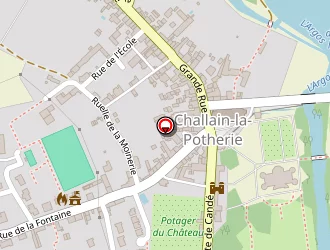 Carte de Orée Des Sens à Challain-la-potherie