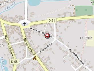 Carte de Aux 2 Becasses à Cerdon