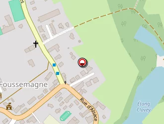 Carte de Ferraz à Foussemagne