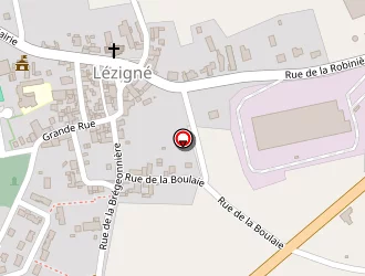 Carte de Provost Anthony à Lézigné