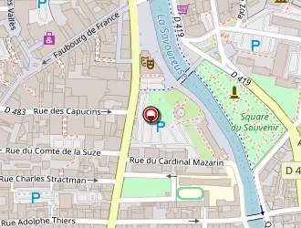 Carte de Les Galopins à Belfort