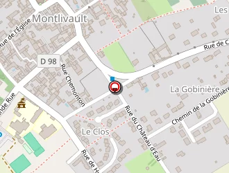 Carte de Gentils Eric à Montlivault