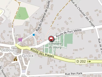 Carte de Ile Et Elles à Groix