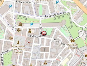 Carte de L'oasis à Belfort