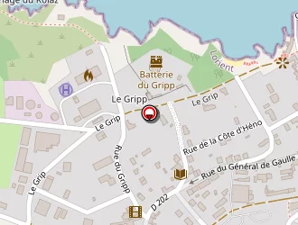 Carte de La Passagère à Groix