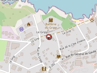 Carte de Restaurant De La Marine à Groix