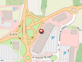 Carte de Auchan à Bessoncourt