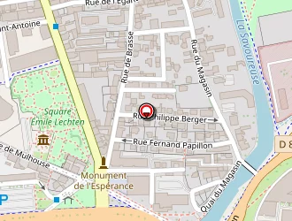 Carte de Perrin Françoise à Belfort