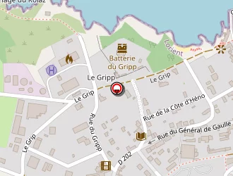 Carte de La Poste à Groix