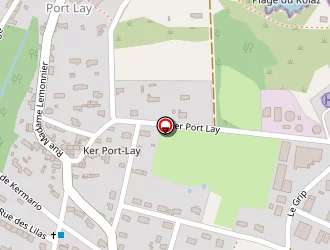 Carte de Calloch Hervé à Groix