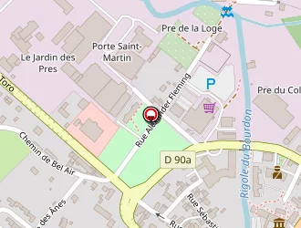 Carte de Buttner André à Saint-fargeau