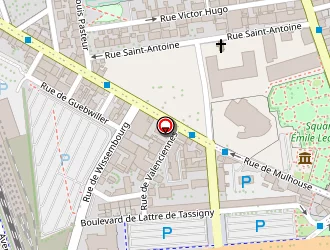 Carte de Leroy Xavier à Belfort