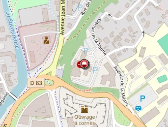 Carte de Bati Chape à Belfort