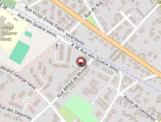 Carte de Halte Garderie à Lude (le)