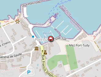 Carte de La Ricardière à Groix