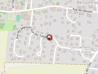 Carte de Borne Gérard à Bessoncourt