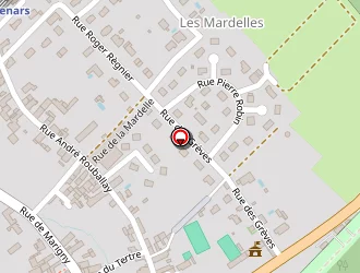 Carte de Aubrila à Menars