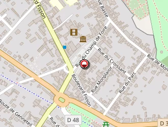 Carte de Cousseau Franck à Lude (le)