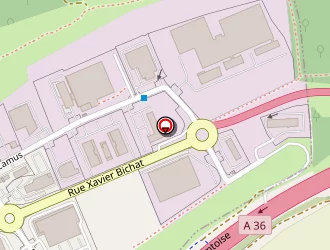 Carte de Agence Lanzini Patrick à Belfort