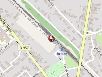 Carte de Le Petit Train De Briare à Briare