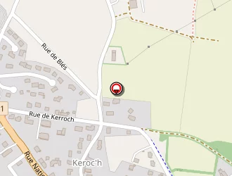 Carte de Ecole Privée Mixte à Erdeven