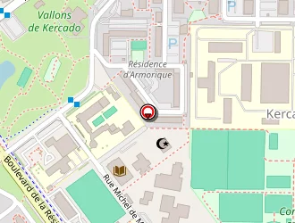 Carte de Collège Montaigne à Vannes