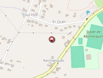 Carte de Stade De Kermarquer à Ploemel