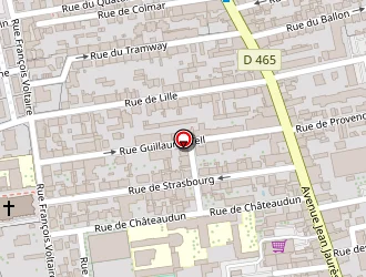 Carte de Joly Claude à Belfort