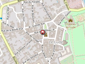 Carte de Cic à Lude (le)