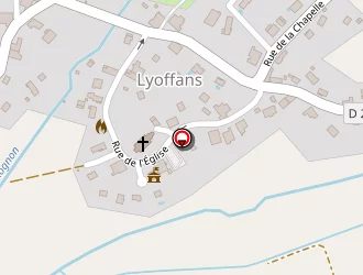 Carte de Terrains Multisports à Lyoffans