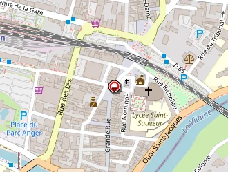 Carte de L'atelier D'alain à Redon