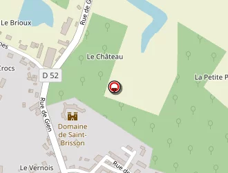 Carte de Le Chateau à Saint-brisson-sur-loire