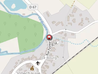 Carte de Les Petits Bidules à Villechauve